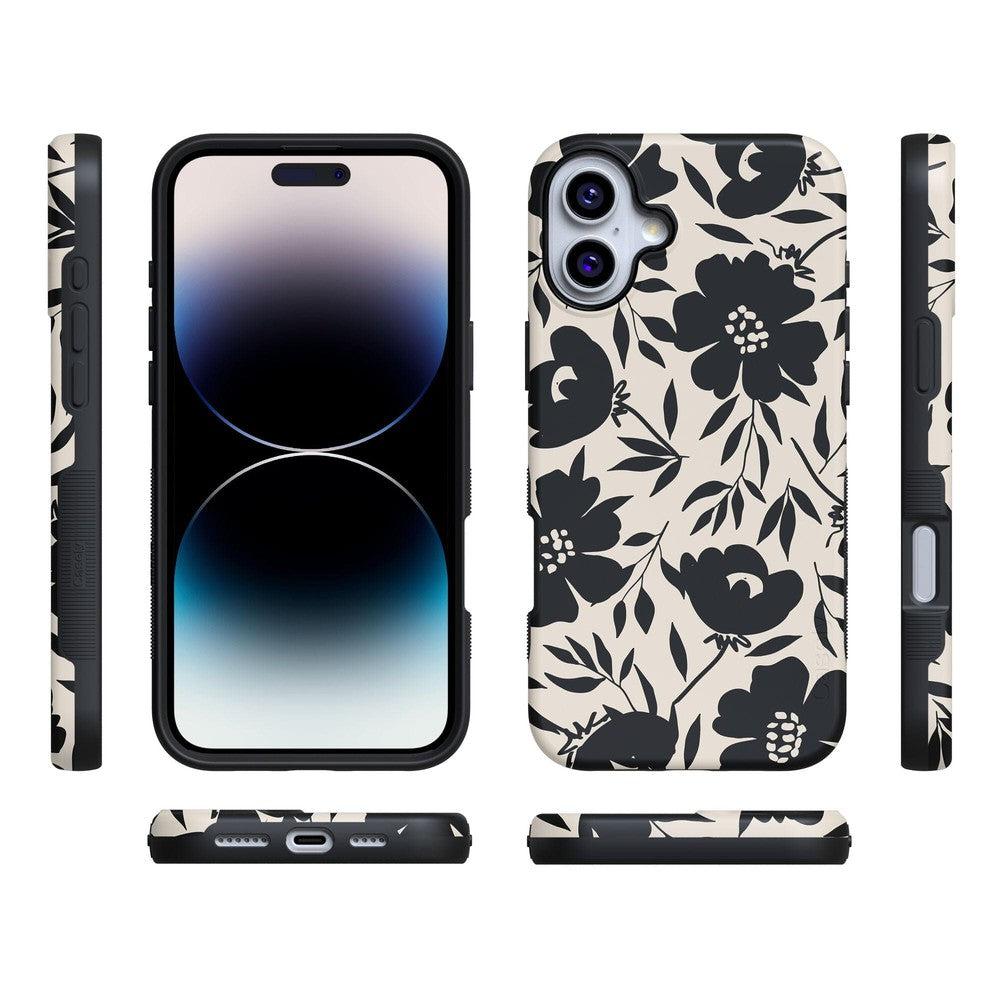 Dark Fantasy | Contrast Floral Case iPhone Case get.casely