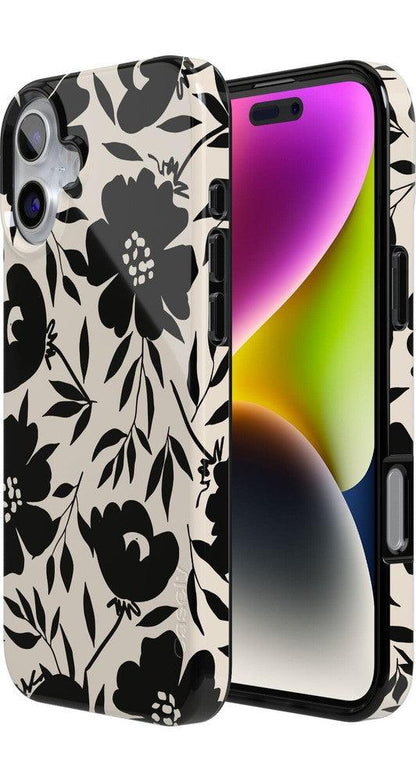 Dark Fantasy | Contrast Floral Case iPhone Case get.casely
