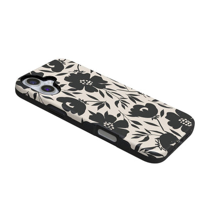 Dark Fantasy | Contrast Floral Case iPhone Case get.casely