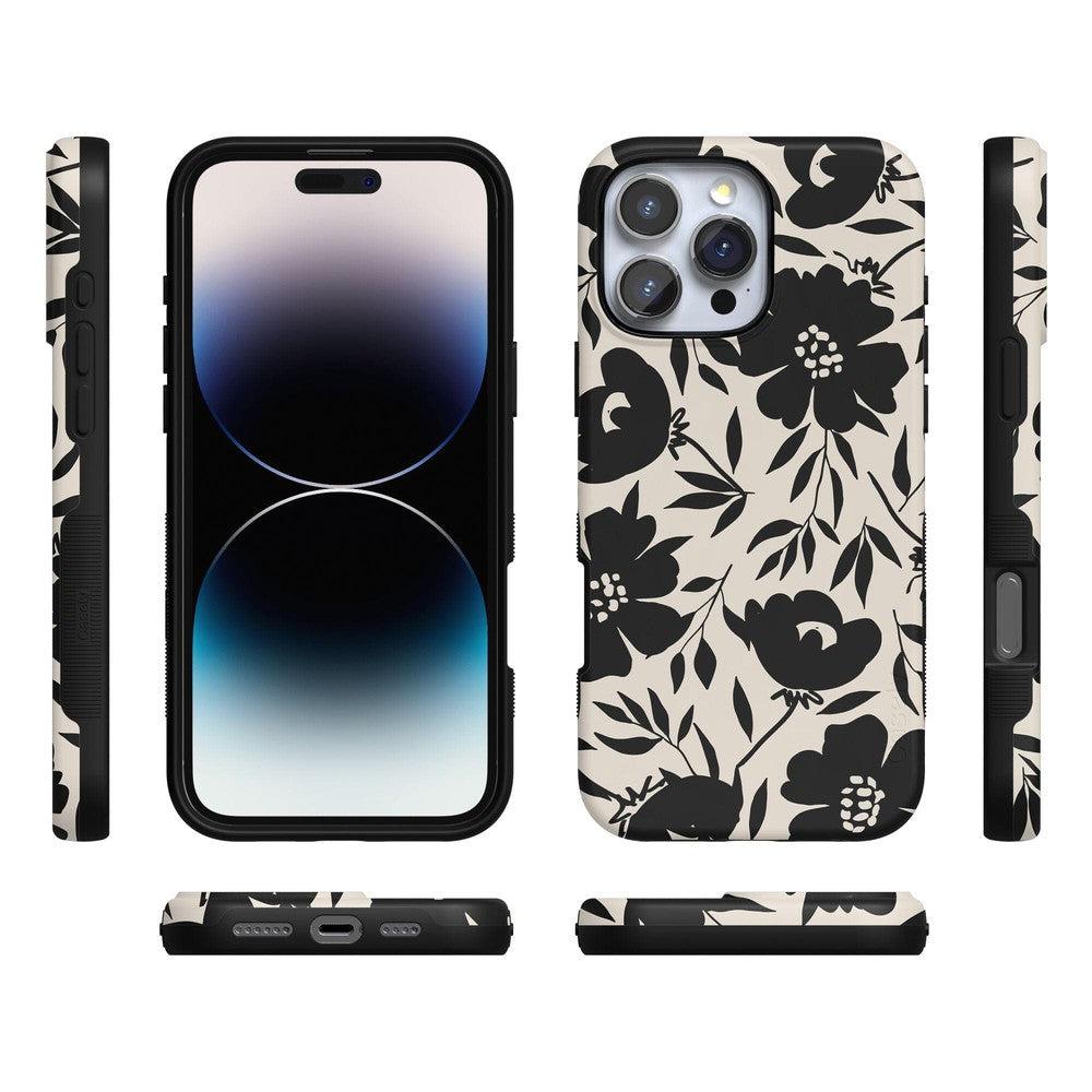 Dark Fantasy | Contrast Floral Case iPhone Case get.casely