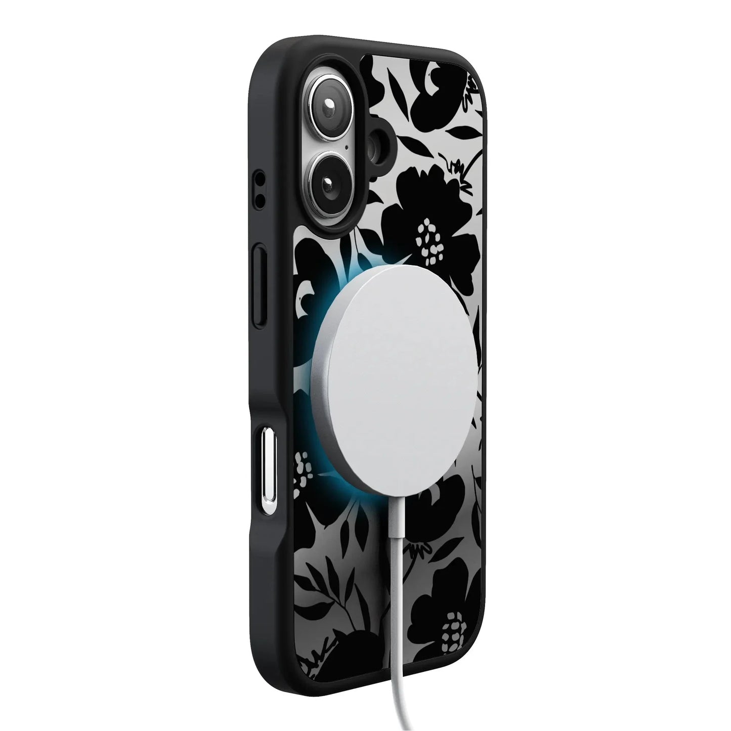 Dark Fantasy | Contrast Floral Case iPhone Case get.casely