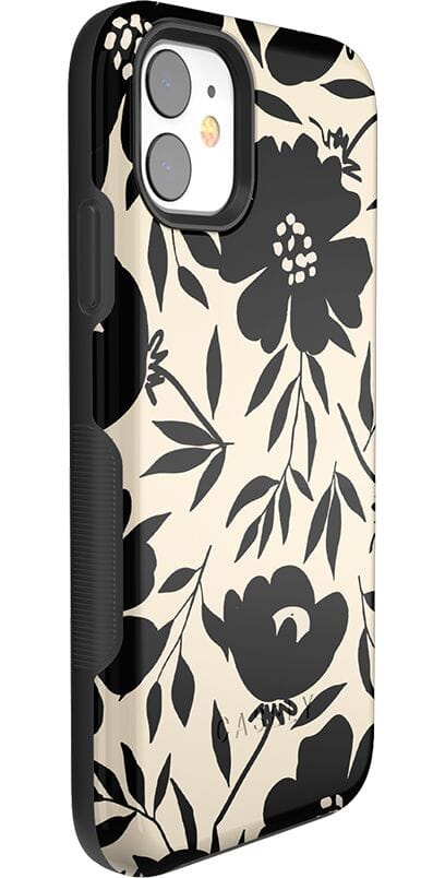 Dark Fantasy | Contrast Floral Case iPhone Case get.casely