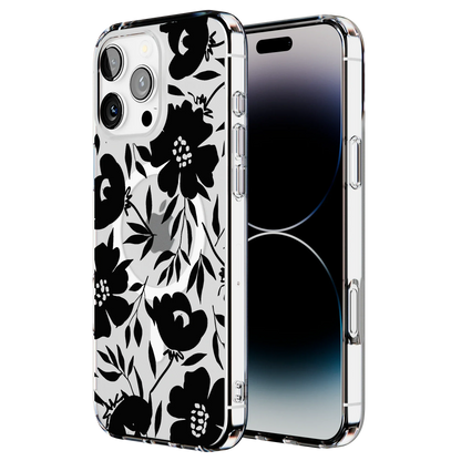 Dark Fantasy | Contrast Floral Case iPhone Case get.casely