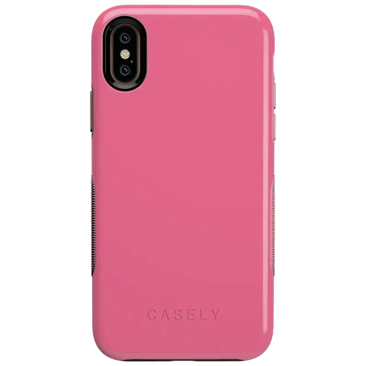 Dark Pink on Pink | Ultra-Protective Bold Case iPhone Case get.casely