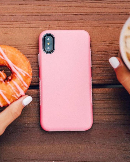 Dark Pink on Pink | Ultra-Protective Bold Case iPhone Case get.casely