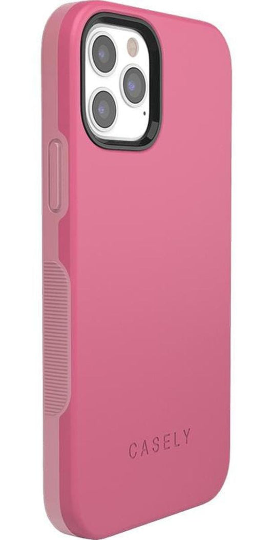 Dark Pink on Pink | Ultra-Protective Bold Case iPhone Case get.casely