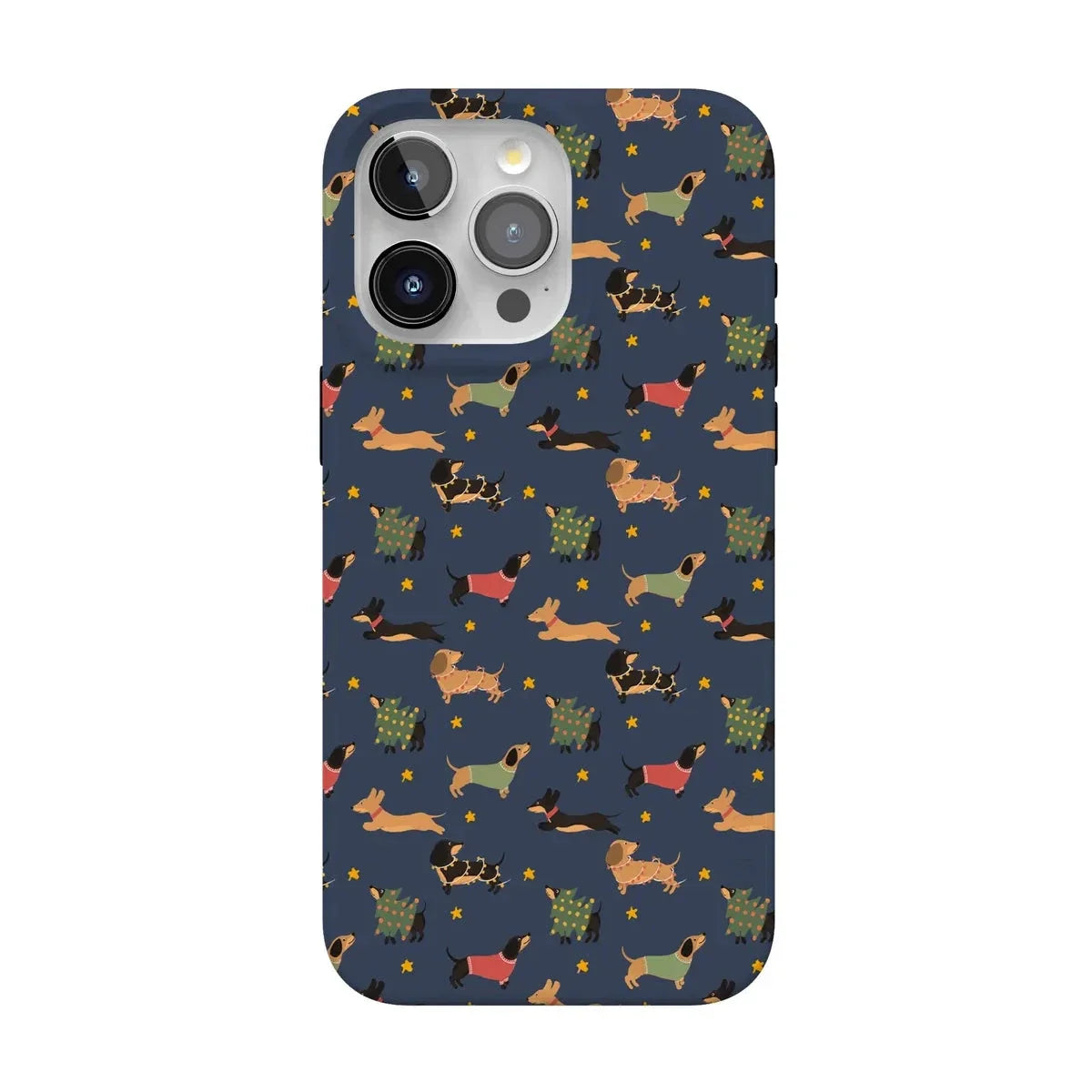 Dashing Doxies | Dachshund Dog Case Phone Case Casetry Classic + MagSafe® iPhone 15 Pro Max