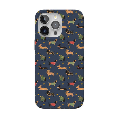 Dashing Doxies | Dachshund Dog Case Phone Case Casetry Classic + MagSafe® iPhone 15 Pro Max