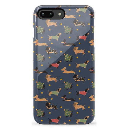 Dashing Doxies | Dachshund Dog Case Phone Case Casetry Essential iPhone 6/7/8 Plus
