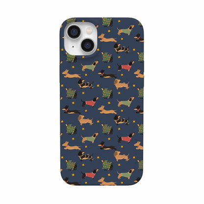 Dashing Doxies | Dachshund Dog Case Phone Case Casetry