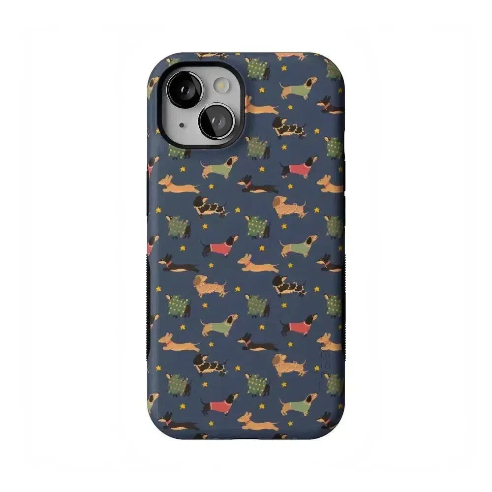Dashing Doxies | Dachshund Dog Case Phone Case Casetry