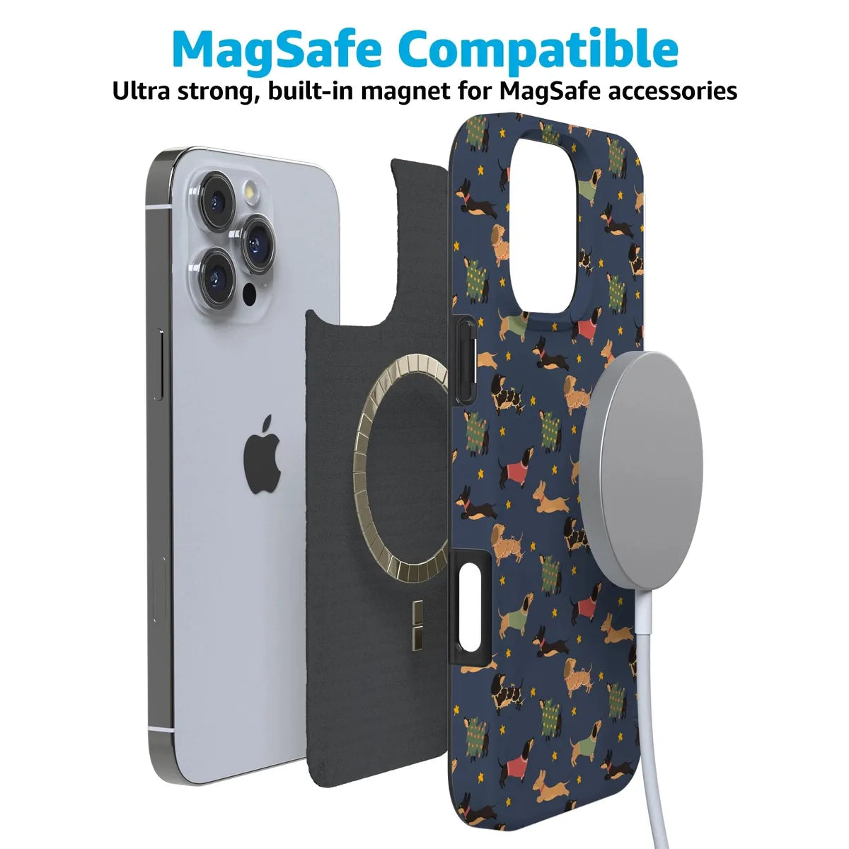 Dashing Doxies | Dachshund Dog Case Phone Case Casetry