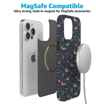 Dashing Doxies | Dachshund Dog Case Phone Case Casetry