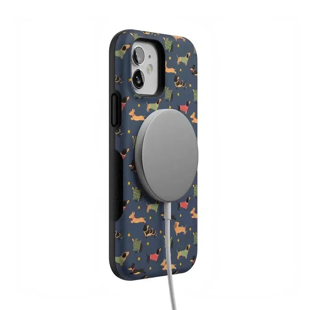 Dashing Doxies | Dachshund Dog Case Phone Case Casetry