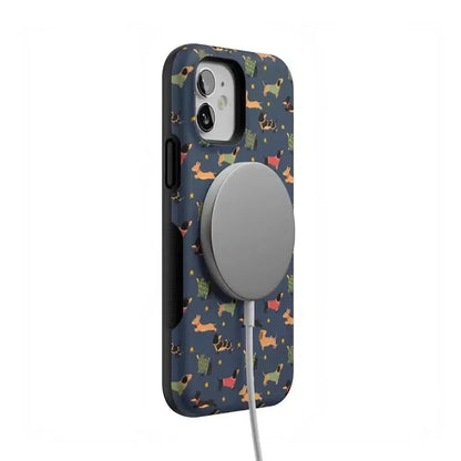 Dashing Doxies | Dachshund Dog Case Phone Case Casetry