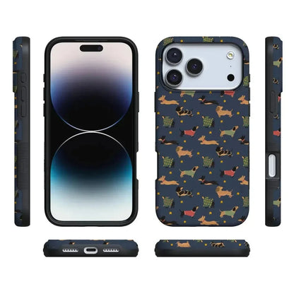 Dashing Doxies | Dachshund Dog Case Phone Case Casetry