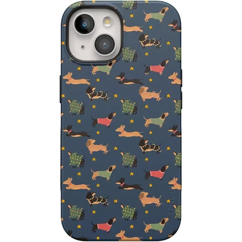 Dashing Doxies | Dachshund Dog Case Phone Case Casetry