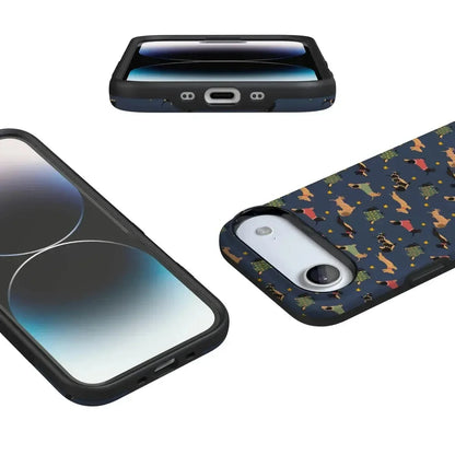 Dashing Doxies | Dachshund Dog Case Phone Case Casetry