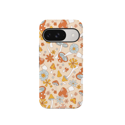 Mushroom Magic | Retro Floral Google Pixel Case