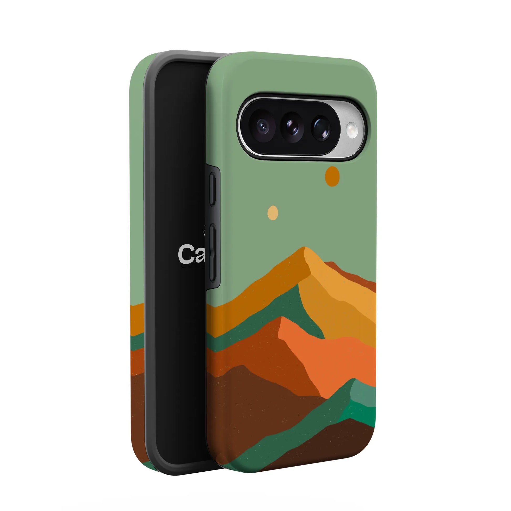Endless Peaks | Colorblock Mountain Google Pixel Case