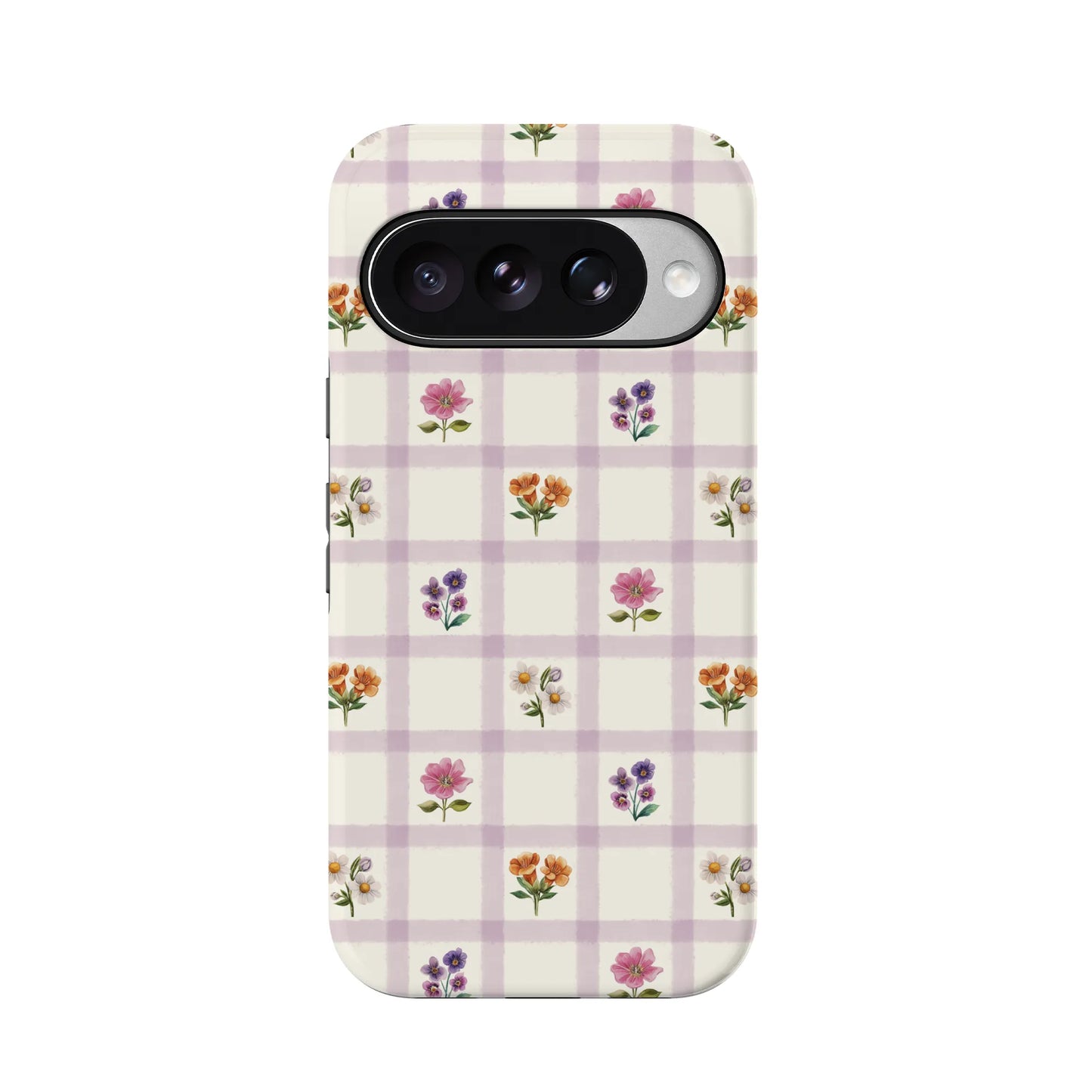 Meadow Check | Floral Gingham Case