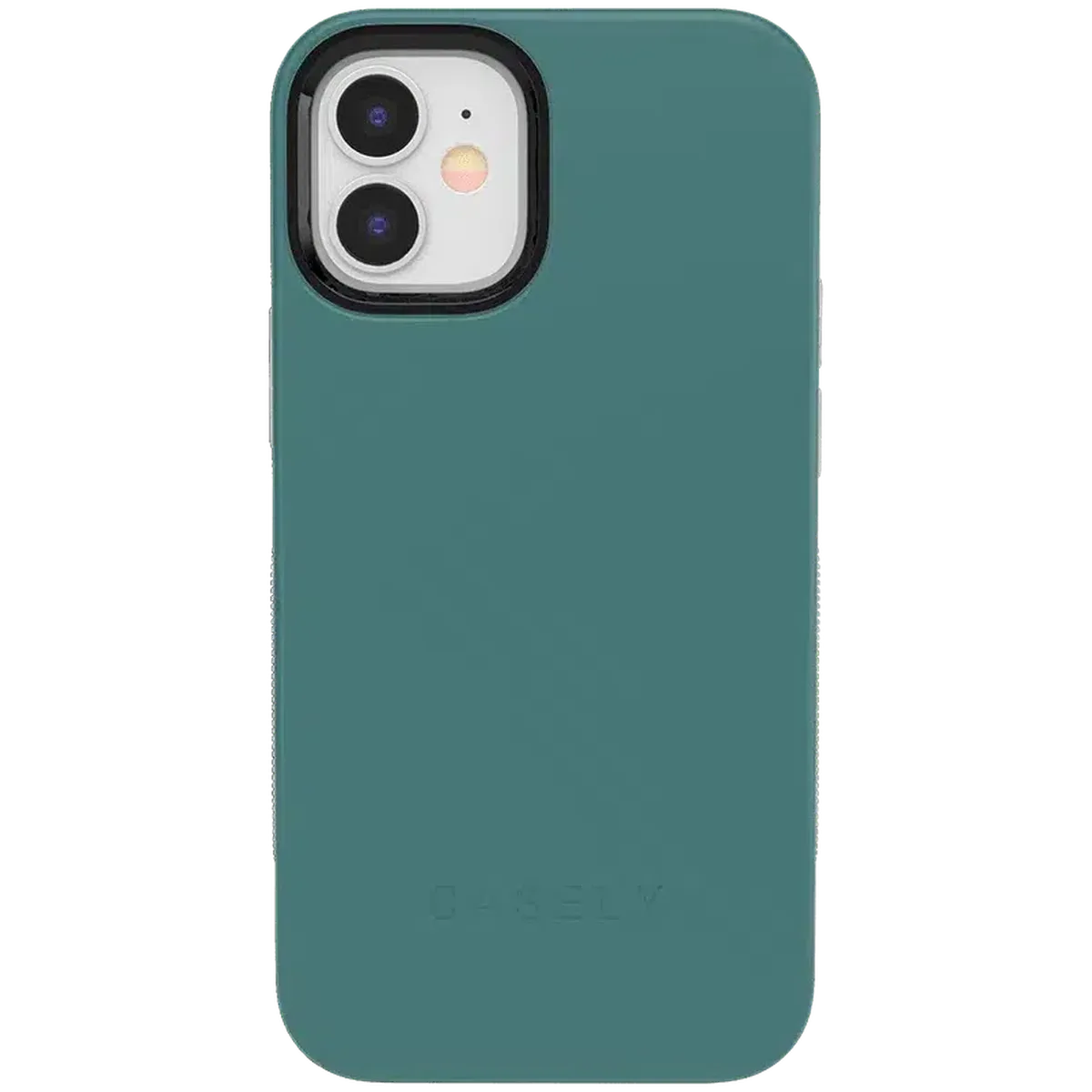 Deep Teal on Nude | Ultra-Protective Bold Case iPhone Case get.casely Bold iPhone 12