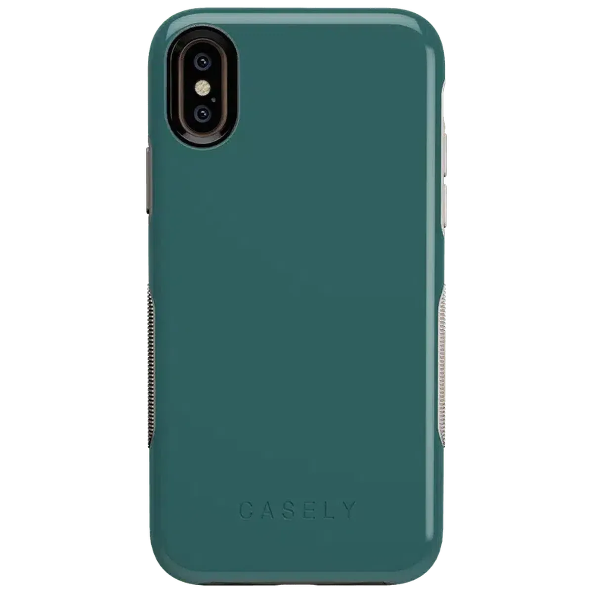 Deep Teal on Nude | Ultra-Protective Bold Case iPhone Case get.casely Bold iPhone XS Max