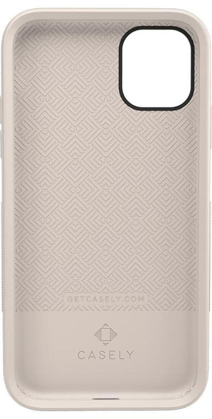 Deep Teal on Nude | Ultra-Protective Bold Case iPhone Case get.casely