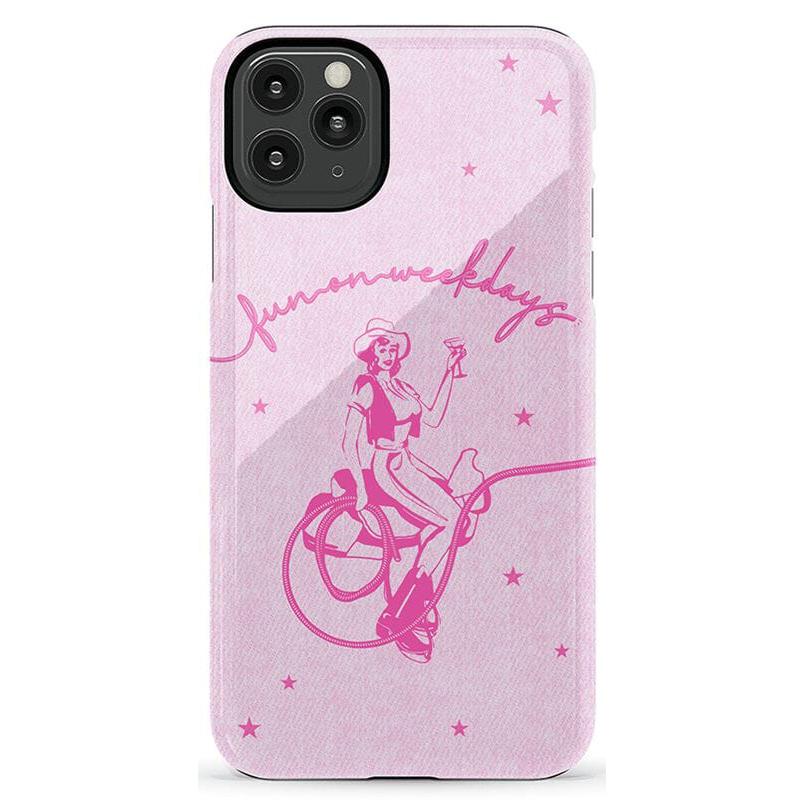 Denim Cowgirl | Fun on Weekdays Case iPhone Case get.casely Essential iPhone 11 Pro Max