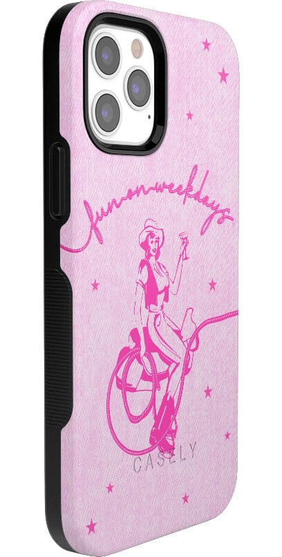 Denim Cowgirl | Fun on Weekdays Case iPhone Case get.casely
