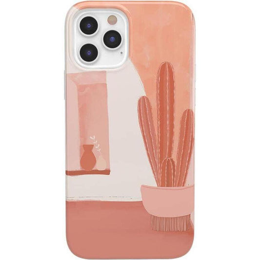 Desert Daze | Peachy Cactus Case iPhone Case get.casely Classic iPhone 12 Pro Max