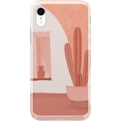 Desert Daze | Peachy Cactus Case iPhone Case get.casely Classic iPhone XR