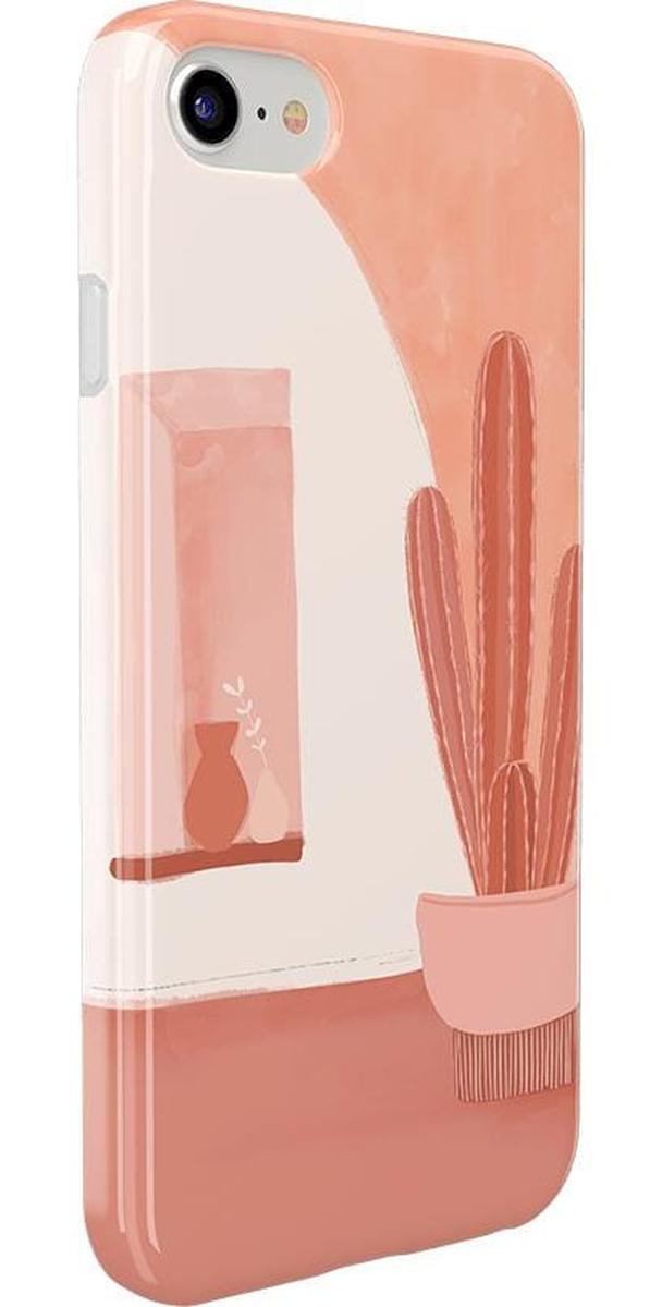 Desert Daze | Peachy Cactus Case iPhone Case get.casely