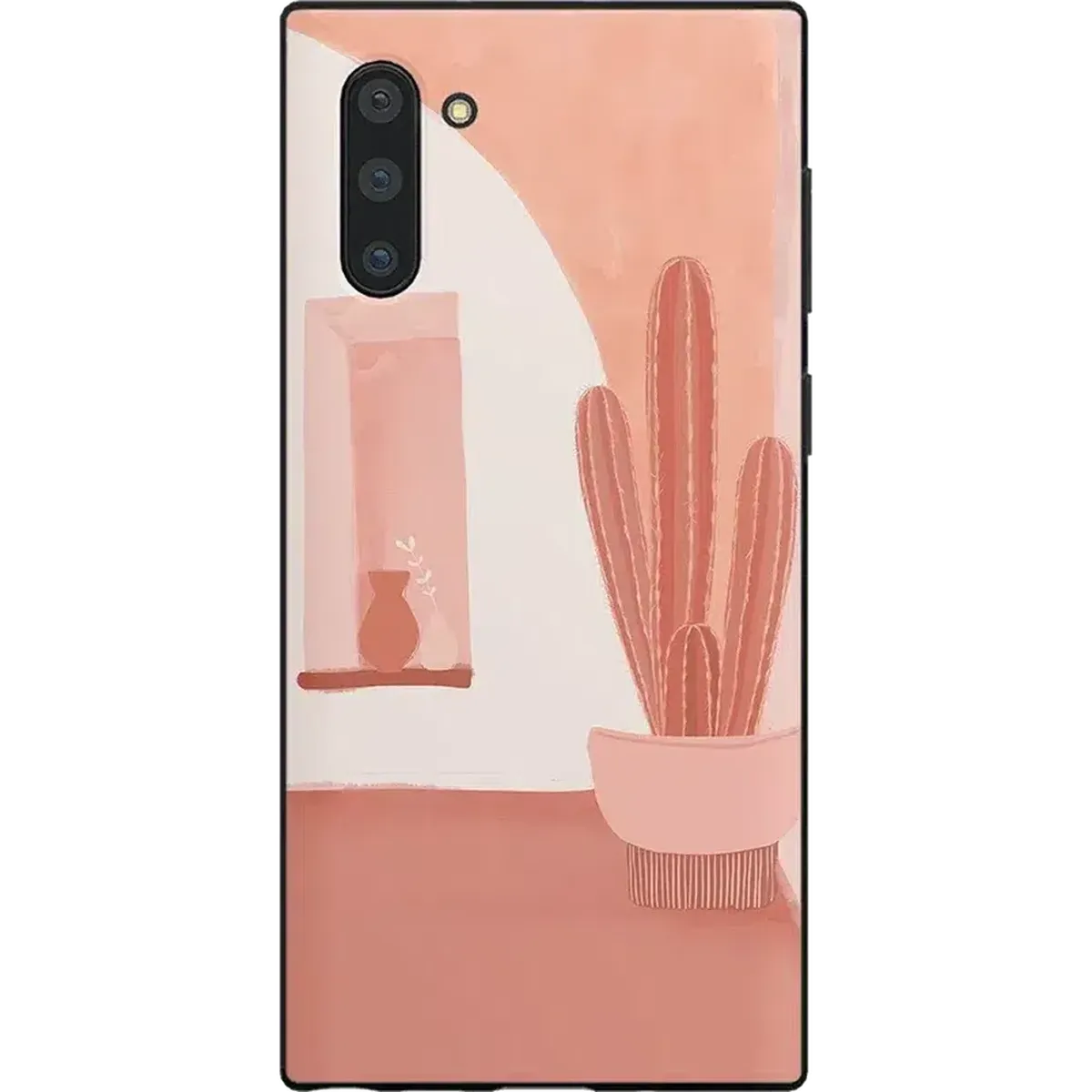 Desert Daze | Peachy Cactus Samsung Case Samsung Case get.casely Classic Galaxy Note 10 Plus