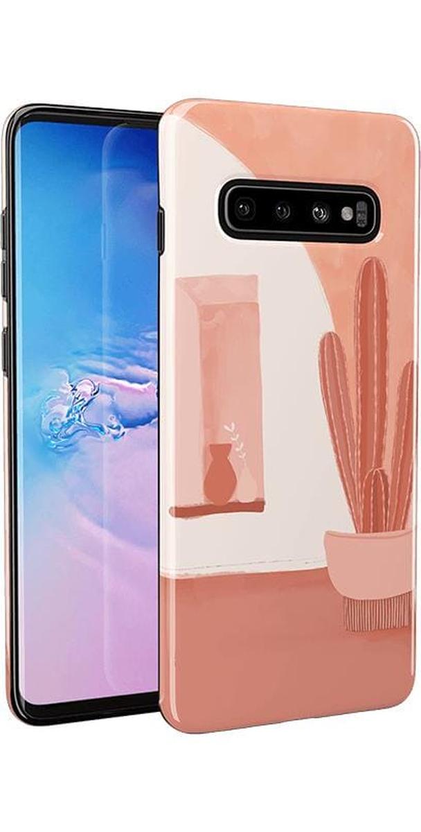 Desert Daze | Peachy Cactus Samsung Case Samsung Case get.casely