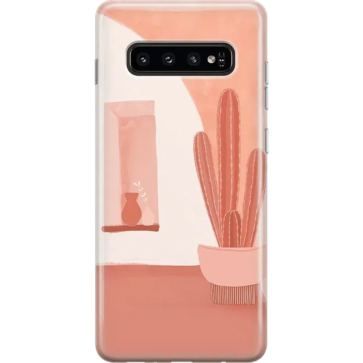 Desert Daze | Peachy Cactus Samsung Case Samsung Case get.casely