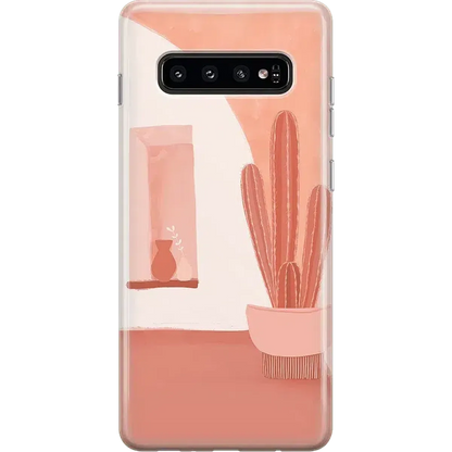 Desert Daze | Peachy Cactus Samsung Case Samsung Case get.casely