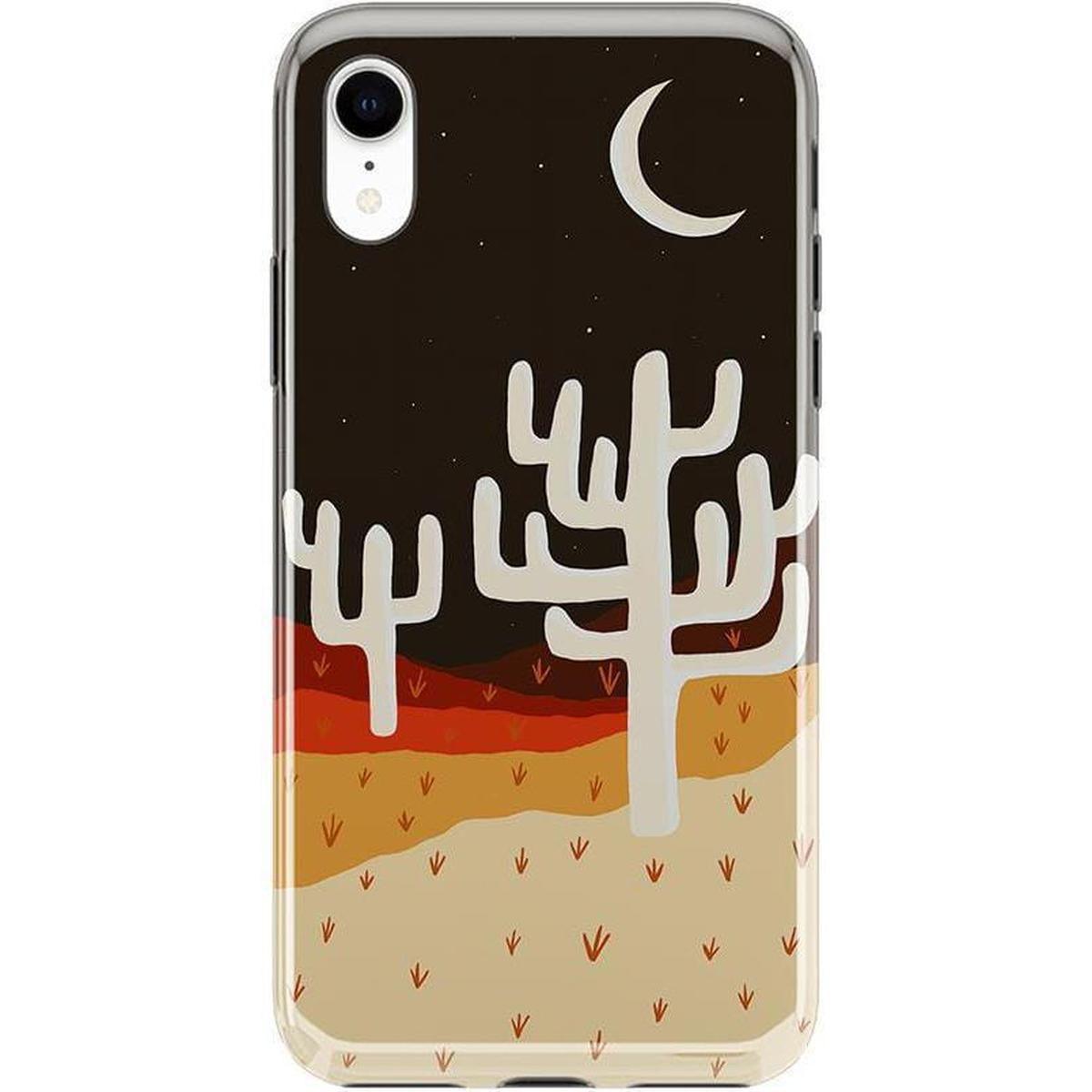 Desert Nights | Cactus Colorblock Case iPhone Case get.casely Classic iPhone XR