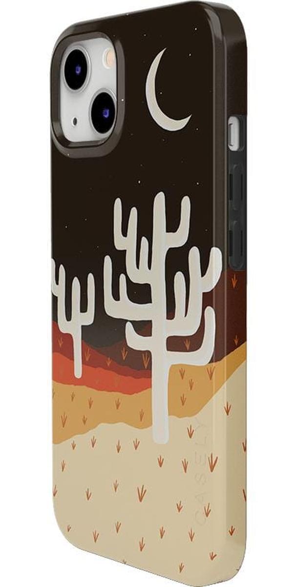 Desert Nights | Cactus Colorblock Case iPhone Case get.casely