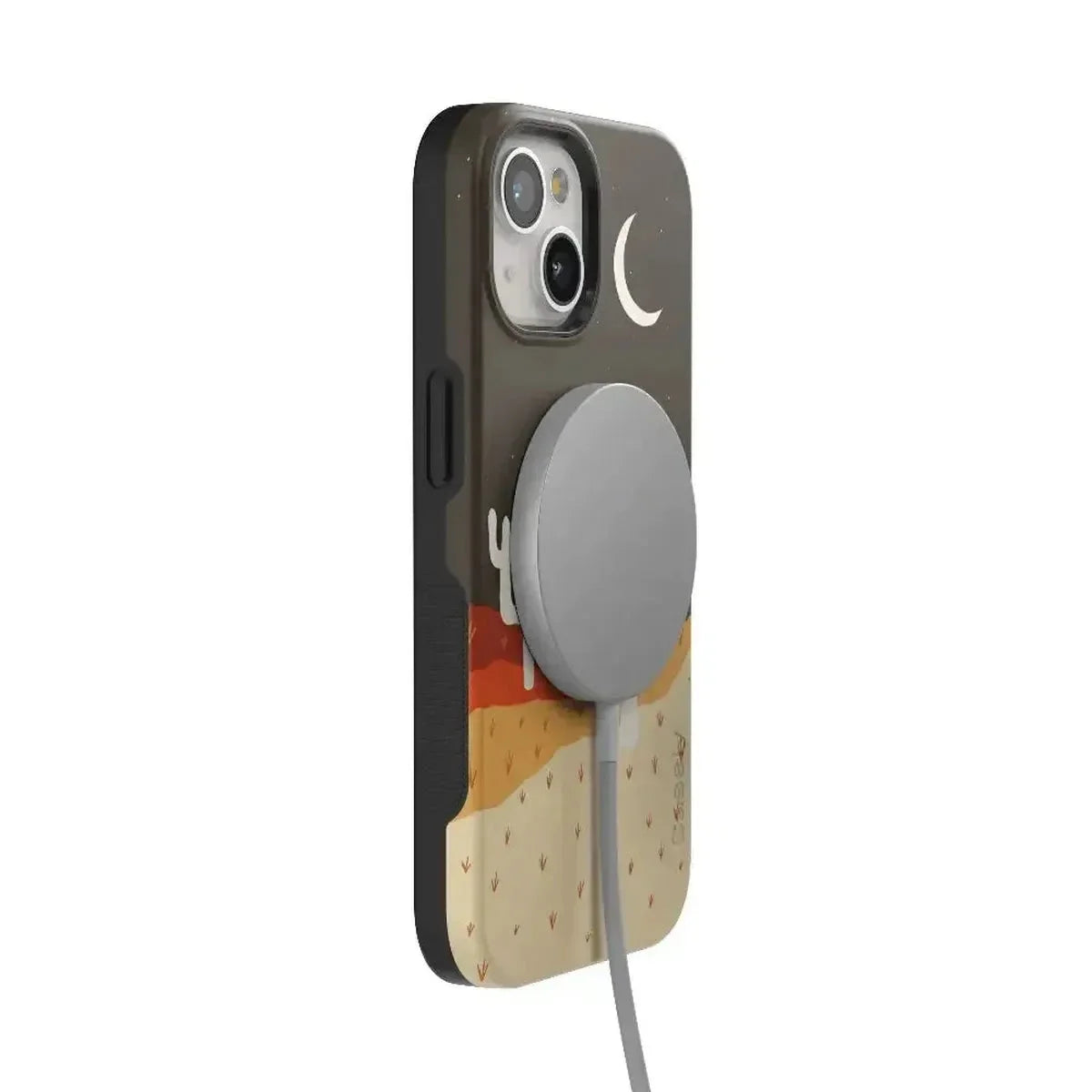 Desert Nights | Cactus Colorblock Case iPhone Case get.casely