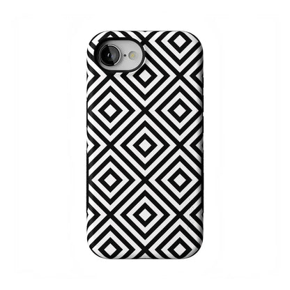 Diamonds | High Contrast Design Case Phone Case Casetry Bold Flex + MagSafe® iPhone 16e