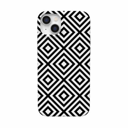 Diamonds | High Contrast Design Case Phone Case Casetry Classic + MagSafe® iPhone 14 Plus