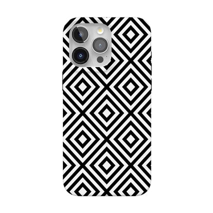 Diamonds | High Contrast Design Case Phone Case Casetry Classic + MagSafe® iPhone 15 Pro Max