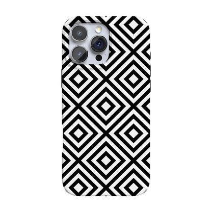 Diamonds | High Contrast Design Case Phone Case Casetry Classic + MagSafe® iPhone 16 Pro Max