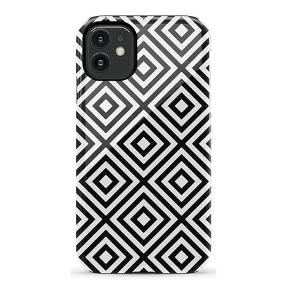 Diamonds | High Contrast Design Case Phone Case Casetry Essential iPhone XS Max