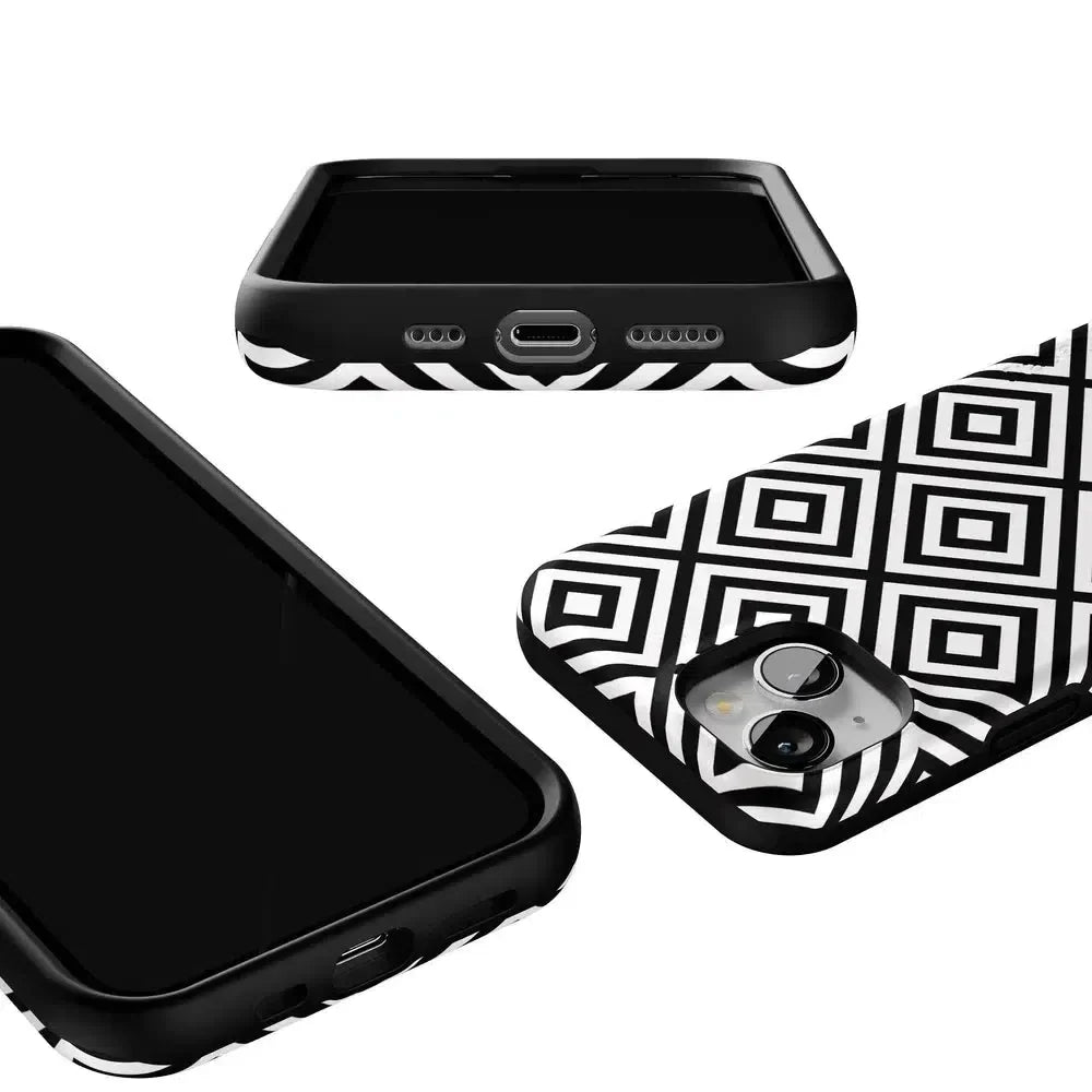 Diamonds | High Contrast Design Case Phone Case Casetry