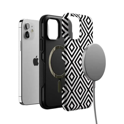 Diamonds | High Contrast Design Case Phone Case Casetry