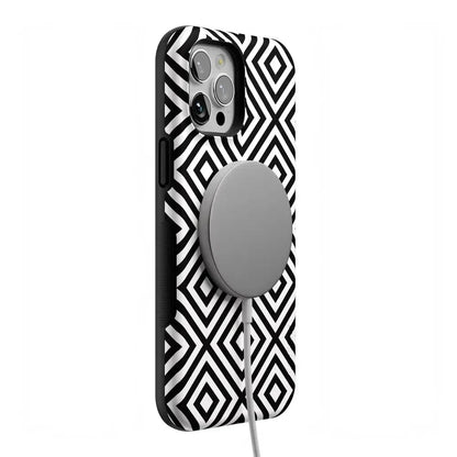 Diamonds | High Contrast Design Case Phone Case Casetry
