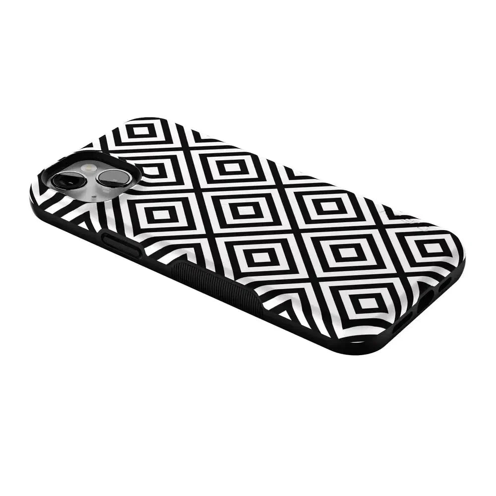 Diamonds | High Contrast Design Case Phone Case Casetry