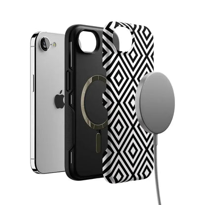Diamonds | High Contrast Design Case Phone Case Casetry